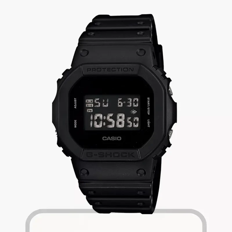 Casio G-Shock 'Solid Colors' Digital Men’s Watch- DW-5600BB-1